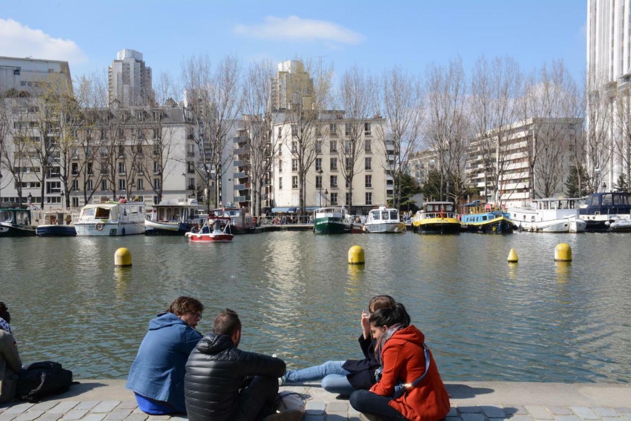 Quai De La Seine Appartamento Parigi Esterno foto